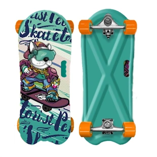 QWPOFISN Skateboard Complete Designed for Dogs and Pets