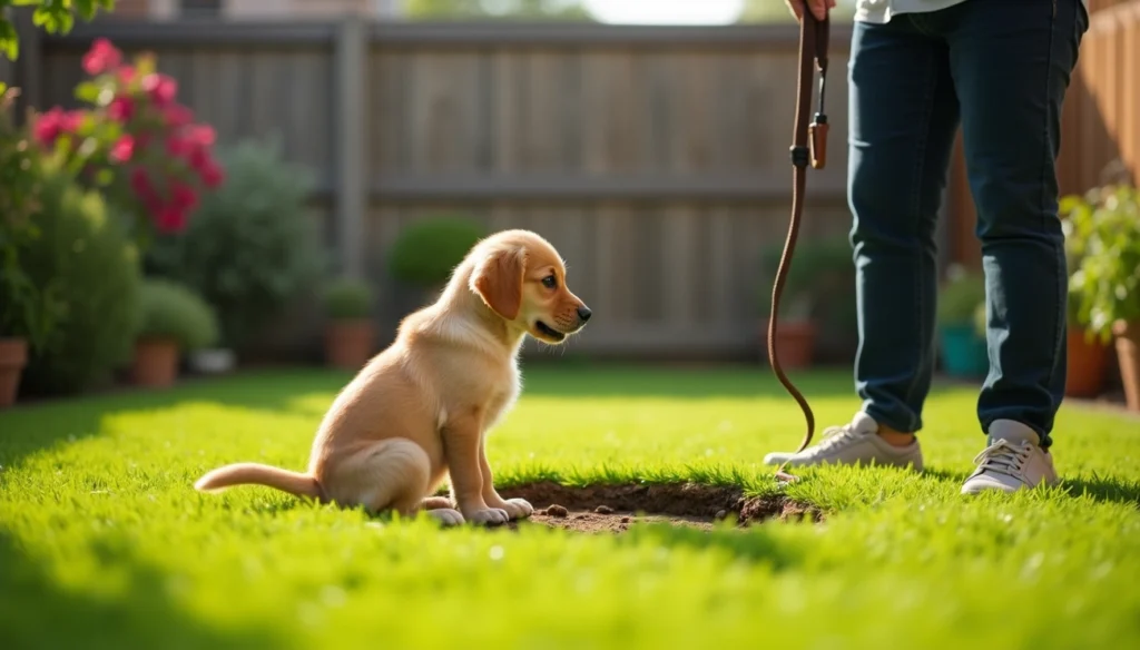 How to Train Your Puppy to Poop Outside