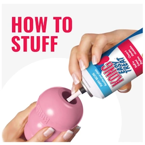 KONG Puppy - Natural Teething Rubber Chew Toy for Dogs