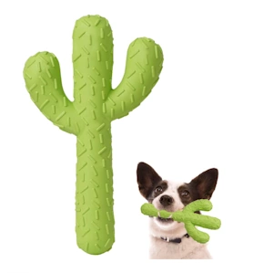 MewaJump Dog Chew Toys, Durable Rubber Dog Toys for Aggressive Chewers