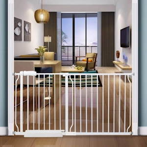 COSEND Extra Wide Metal Dog Gate