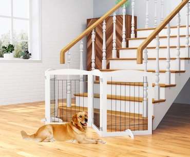 PAWLAND Extra Wide Dog gate for The House