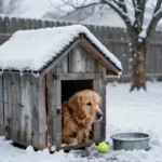 How cold is too cold for a dog house