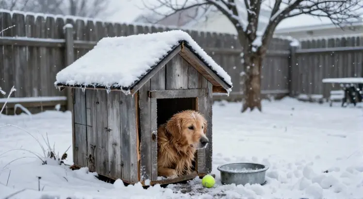 How cold is too cold for a dog house