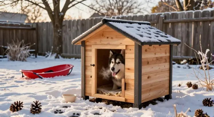 best outdoor dog houses for cold weather