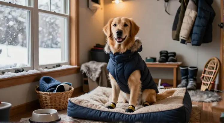 can dogs survive in the cold with a dog house